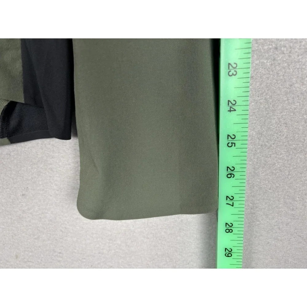 REI Co-op Jacket Mens Large Green Junction Hybrid Cycling Windbreaker Reflective
